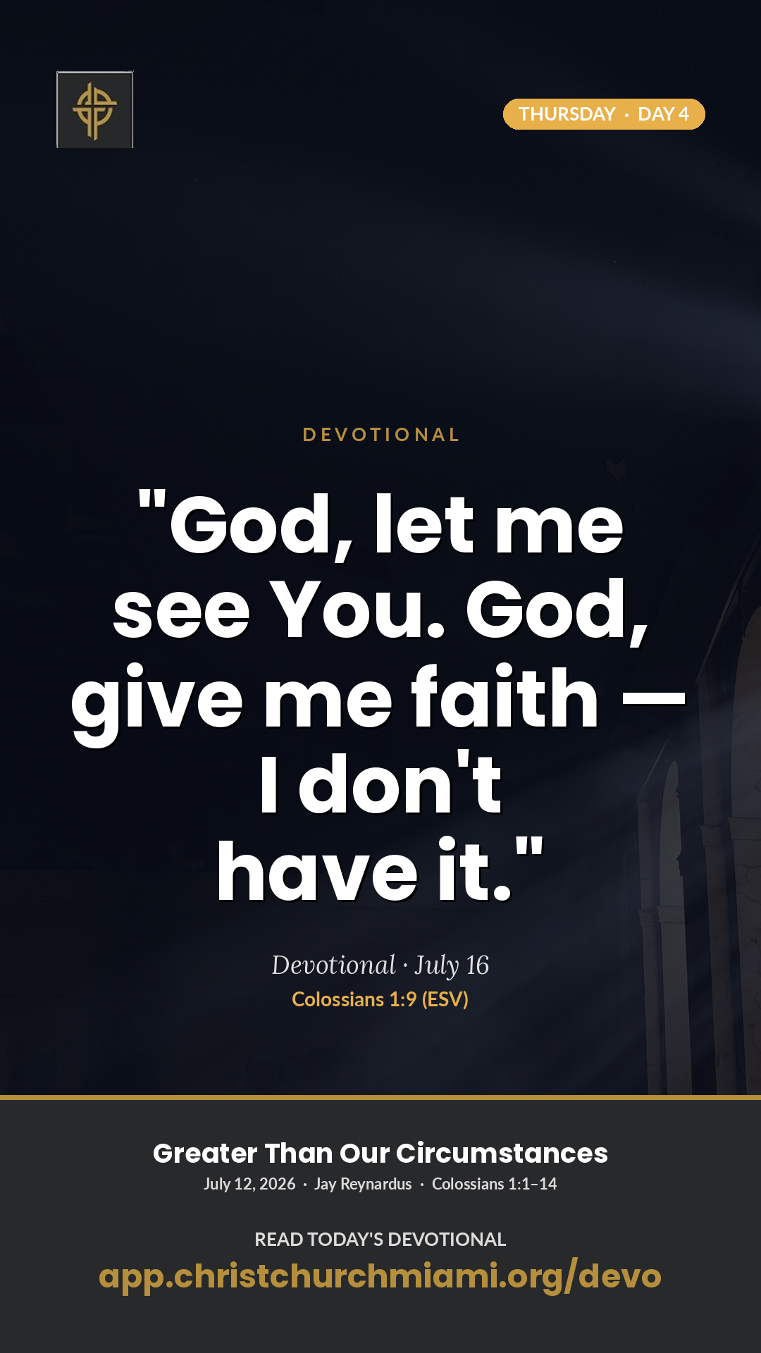 THU devotional